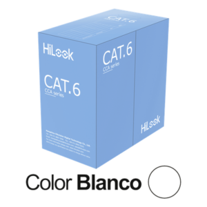 Cable de Red UTP Cat6 / 23 AWG / 305 m (1000 ft) / CPR Fca / ANSI-TIA-568.2-D / -20°C a 70°C / Interior