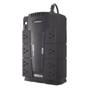 UPS Standby / 425 VA / 255 W / 8 Tomas NEMA 5-15R / 4 con Batería + 4 Protección / Topología Standby / USB de Gestión