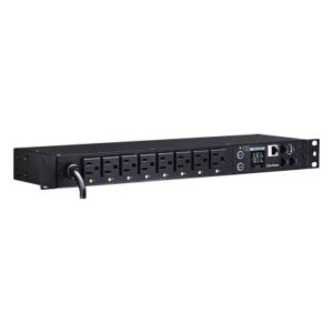 PDU Switchable / 8 Salidas NEMA 5-15R / Entrada 120 Vca NEMA 5-15P / Horizontal 19in / 1UR / Control Remoto por Red / Daisy Chain