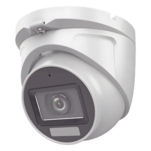 Cámara Turret TURBOHD / 2 Megapixel / Dual Light 30 m (98.4 ft) IR + 20 m (65.6 ft) Luz Blanca / Lente 2.8 mm / 100° de Visión / IP66 / Audio por Coaxitron / 4 en 1 Seleccionable
