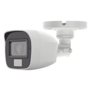 Cámara Bala TURBOHD / 2 Megapixel / Dual Light 20 m (65.6 ft) IR + 20 m (65.6 ft) Luz Blanca / Lente 2.8 mm / 100° Ángulo de Visión / Audio por Coaxitron / IP66 / Metal
