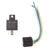 Relé automotriz / 5 pines / 12 VDC / Con base de montaje