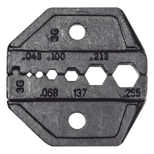 Matriz Ponchadora / Acero Alto Carbono Templado / RG58 RG59 RG62 RG174 / 59 g (2.1 oz)