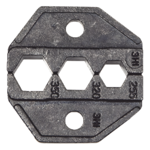 Matriz Ponchadora / Conectores F / RG59 y RG6 / Engarce Hexagonal Triple / 0.255'' × 0.320'' × 0.350'' / 64 g