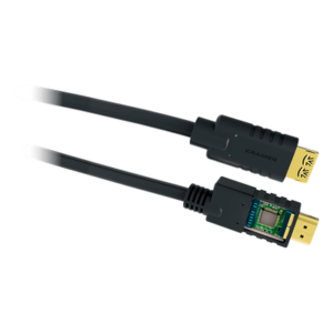 Cable HDMI Activo / 4K@60Hz 4:4:4 / 18 Gbps / 10.70 m (35 ft) / Triple Blindaje / K-Lock / CL3/FT4