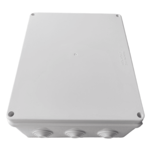 Caja de Derivación para Exterior / IP65 / IK07 / 12 Entradas / 300 x 250 x 120 mm (11.8 x 9.8 x 4.7 in) / ABS Industrial