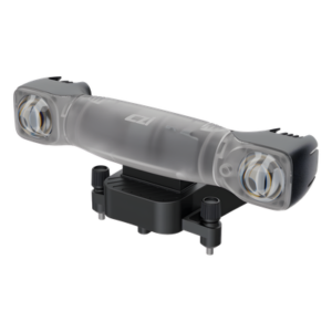 Luz de Búsqueda para Dron / 30W LED Blanco / Alcance 100 m (328.1 ft) / 3200 lm / Estabilización Giroscópica / AI Direccional / Láser Verde / Luz de Alerta Roja/Azul/Amarilla / Compatible Mavic 3 Enterprise y Matrice 4