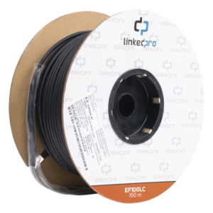 Carrete de Fibra Óptica / Monomodo 9/125 / LC-LC Dúplex / 100 m (328.08 ft) / Kevlar / Subterráneo