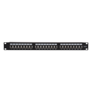 Panel de Parcheo / 24 Puertos / Cat6 / Blindado STP / 1U / 19 Pulgadas