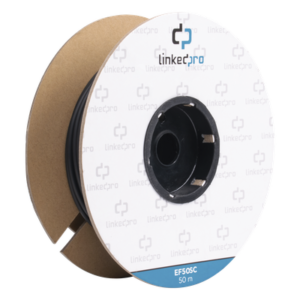Carrete de Fibra Óptica / Monomodo 9/125 / SC-SC Duplex / 50 m (164.04 ft) / Kevlar / Subterráneo