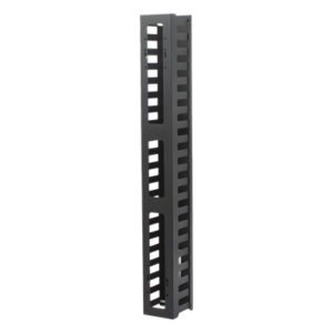 Organizador de Cable Vertical / 21U / Acero / 260 Cables CAT5E / 225 Cables CAT6 / 50% Espacio Ventilación