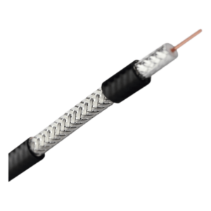 Cable Coaxial RG6 / CCS 21% / 305 m (1000 ft) / 75 Ohm / Blindaje 60% / Intemperie