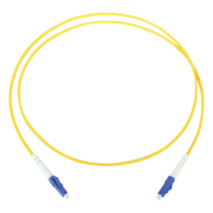 Jumper de Fibra Óptica Monomodo / LC/LC Simplex / 1 Metro (3.28 Pies) / UPC / ITU-T G.652.D