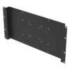 Montaje para Monitor / VESA 75x75 a 200x200 / Rack 19" / 5U / Acero / Pintura Electrostática Negra