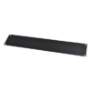 Tapa Ciega / Rack 19in / 2UR / Acero Cal. 14 / Pintura Electroestática Negra / 0.7 kg