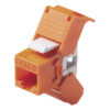 Módulo Jack Keystone / Cat6A / RJ45 / Sin Blindaje / 750 Conexiones / UL94V-0