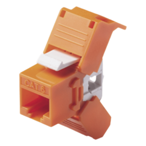Módulo Jack Keystone / Cat6A / RJ45 / Sin Blindaje / 750 Conexiones / UL94V-0