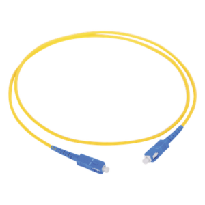 Jumper de Fibra Óptica / SC/SC Simplex / Monomodo 9/125 / 1 Metro (3.28 Pies) / ITU-T G.652.D / 1310-1550 nm