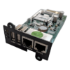 Tarjeta de Administración Remota / SNMP / HTTP / Ethernet 10/100 Mbps / Notificaciones E-mail, SMS, SNMP Traps / SSH y Telnet