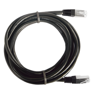 Cable de Parcheo / FTP Cat6 / 0.5 m (1.64 ft) / Blindaje Global / Cobre / Negro