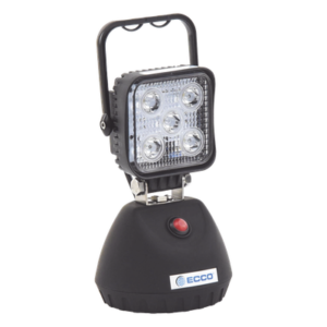 Lámpara de Trabajo LED / 650 Lúmenes / Batería Recargable 3-4 h / IP67 / Montaje Magnético