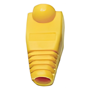 Bota de Protección para Conector RJ45 / 6.0 mm / 27.5 mm Largo / Amarillo