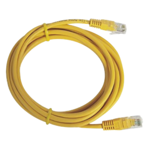 Cable de Parcheo UTP Cat5e / 7.0 m (22.97 ft) / RJ45 / Amarillo / 100 Ohm / 110+ Mbps