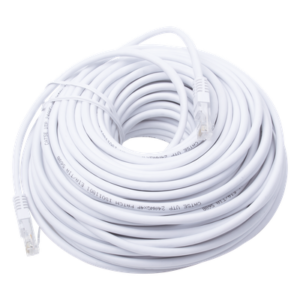 Cable de Parcheo UTP Cat5e / 30 m (98.43 ft) / 100 Ohm / 10/100Base-T / Blanco