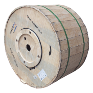 Cable de Fibra Óptica Aérea Mini ADSS / Monomodo G.652D / 6 Hilos / Span 80 m (262.5 ft) / Loose Tube / Exterior MDPE / Sin Metal