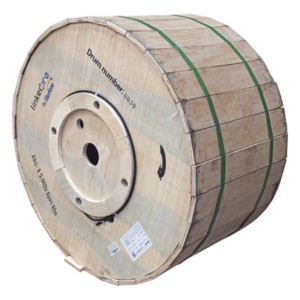 Cable Fibra Óptica Aérea Mini ADSS / 8 Hilos Monomodo G.652D / Span 80 m (262.5 ft) / Cubierta MDPE / -20°C a +65°C