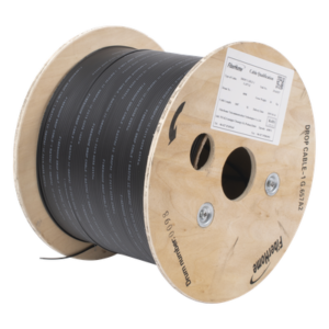 Cable Drop / Fibra Óptica G.657A2 / 1 Hilo Unifibra / LSZH / 1 km / 2.0x3.0 mm / -20°C a +60°C