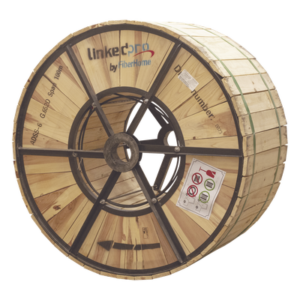 Cable ADSS Aéreo / 24 Hilos SM G.652D / Span 100m (328 ft) / Tensión 2500N / Anti-tracking 110kV / Loose Tube HDPE