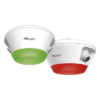 Sensor de Ocupación de Aparcamiento con IA / Doble Lente / 6 Espacios / Precisión 99.9% / Indicador Multicolor / Reconocimiento de Matrícula