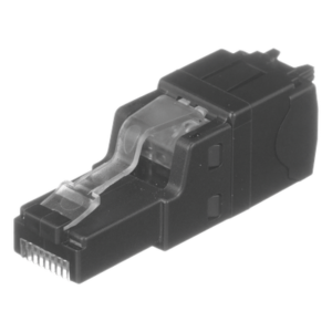 Plug RJ45 UTP / Cat6A / Terminación en Campo / 22-26 AWG / Recto y Angulado / 0.5-0.7 ft Equivalente