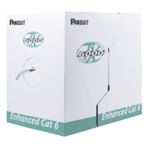 Cable UTP / Categoría 6 Mejorado / 23 AWG / 305 m (1000 ft) / CMR Riser / 4 Pares / PoE / 250 MHz