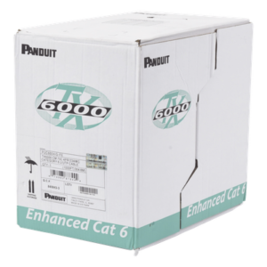 Cable UTP / Categoría 6 Mejorado / 23 AWG / 305 m (1000 ft) / 4 Pares / PVC CM / Bobina Reelex