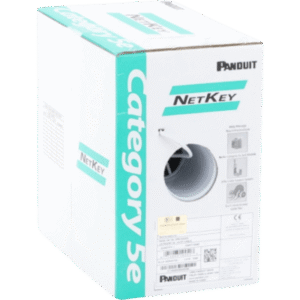 Cable UTP / Categoría 5e / 24 AWG / 305 m (1000 ft) / Cobre Sólido / PVC CM / 4 Pares / PoE