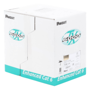 Bobina de Cable UTP / Cat 6A Mejorado / 23 AWG / 305 m (1000 pies) / 4 Pares / PVC CM / Reelex / Blanco