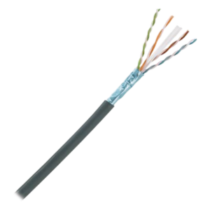 Cable Planta Externa Cat6A / Blindado F/UTP / 4 Pares 23 AWG / Gel Anti-Humedad / 305 m (1000 pies)
