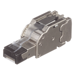 Plug RJ45 Blindado / Terminación en Campo / Cat6A Certificable / 22-26 AWG / -40°C a 85°C / Paquete 10 Piezas