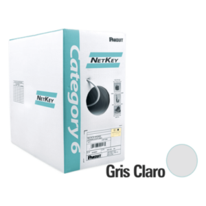 Cable UTP Categoría 6 / 305 m (1000 ft) / 24 AWG / 250 MHz / CMR Riser / 4 Pares / Cobre Sólido