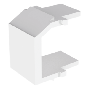 Módulo de Tapa Ciega / Keystone / 1 Espacio / 0.87' x 0.64' x 0.79' / ABS / ROHS