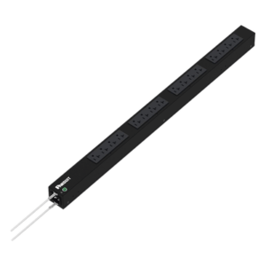 PDU Básico para Rack / 16 Salidas NEMA 5-20R / Entrada NEMA 5-15P / 15 Amp / 120 Vca / Montaje Vertical 0U / Cable 3 m (9.8 ft)