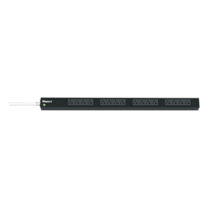 PDU Básico para Rack / 16 Contactos NEMA 5-20R / 20 A / 120 Vca / Montaje Vertical 0U / Cable 3 m (9.8 ft)