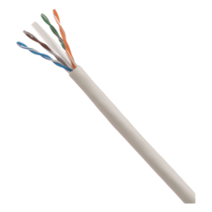 Bobina de Cable UTP / Categoría 6 Mejorado / 23 AWG / 305 m (1000 ft) / CMP Plenum / 4 Pares / Cobre Sólido