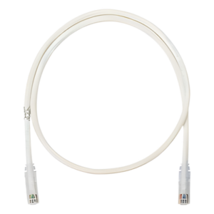 Cable de Parcheo UTP / Cat 6 / 2 m (6.56 ft) / 24 AWG / T568B / Blanco Mate