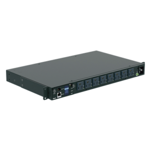 PDU Monitoreable por Toma / 8 Salidas NEMA 5-20R / Control Individual y por Grupo / 120 Vca / 15 A / 1UR Horizontal 19 in