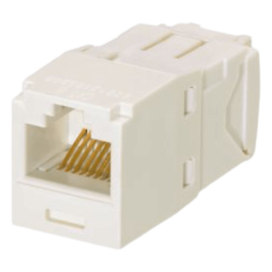Módulo Jack RJ45 / Categoría 6 / Terminación TG sin herramienta / 22-26 AWG / -10°C a 65°C / Blanco Ártico