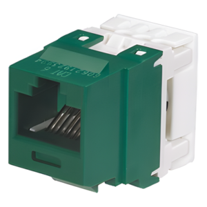 Conector Jack / Cat 6 / Keystone / 110 Impacto / 8P8C / Verde