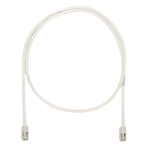 Cable de Parcheo UTP / Cat 5e / 0.91 m (3 ft) / 24 AWG / T568A / CM / Blanco Mate